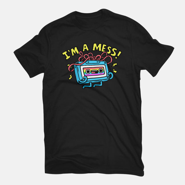 A Mess In The 90s-Youth-Basic-Tee-Wenceslao A Romero