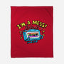 A Mess In The 90s-None-Fleece-Blanket-Wenceslao A Romero