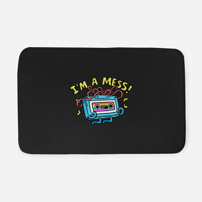 A Mess In The 90s-None-Memory Foam-Bath Mat-Wenceslao A Romero