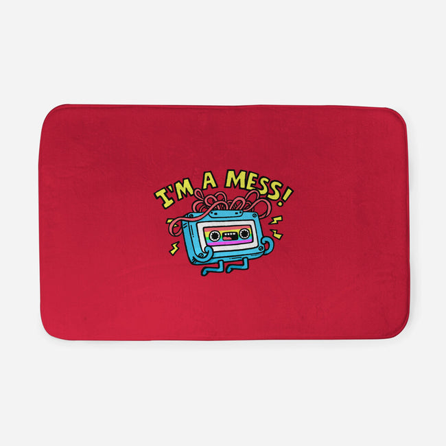 A Mess In The 90s-None-Memory Foam-Bath Mat-Wenceslao A Romero