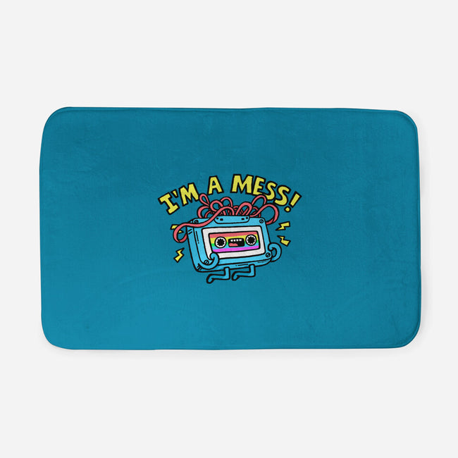 A Mess In The 90s-None-Memory Foam-Bath Mat-Wenceslao A Romero