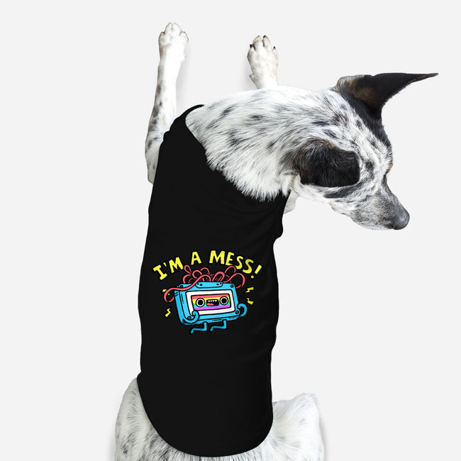 A Mess In The 90s-Dog-Basic-Pet Tank-Wenceslao A Romero