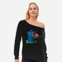 Greenpool-Womens-Off Shoulder-Sweatshirt-Wenceslao A Romero