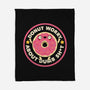 Donut Worry About Dumb Shit-None-Fleece-Blanket-tobefonseca