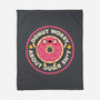 Donut Worry About Dumb Shit-None-Fleece-Blanket-tobefonseca