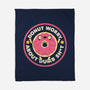 Donut Worry About Dumb Shit-None-Fleece-Blanket-tobefonseca