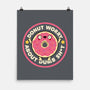 Donut Worry About Dumb Shit-None-Matte-Poster-tobefonseca