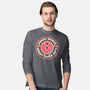 Donut Worry About Dumb Shit-Mens-Long Sleeved-Tee-tobefonseca