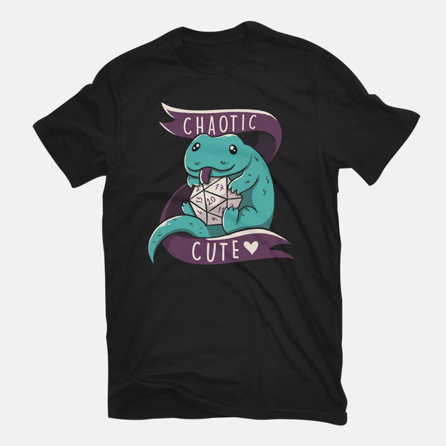 Chaotic Cute RPG Dragon-Womens-Basic-Tee-tobefonseca