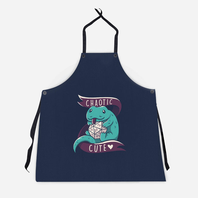 Chaotic Cute RPG Dragon-Unisex-Kitchen-Apron-tobefonseca