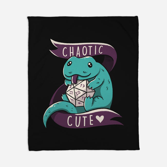 Chaotic Cute RPG Dragon-None-Fleece-Blanket-tobefonseca