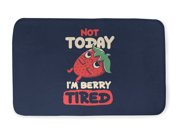 Berry Tired Funny Strawberry