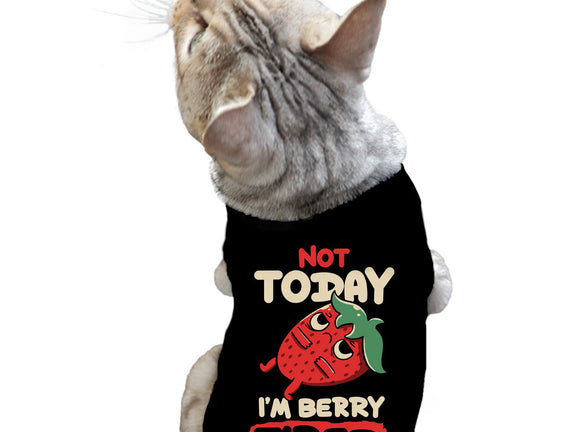 Berry Tired Funny Strawberry