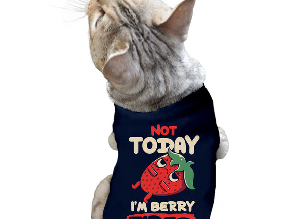 Berry Tired Funny Strawberry