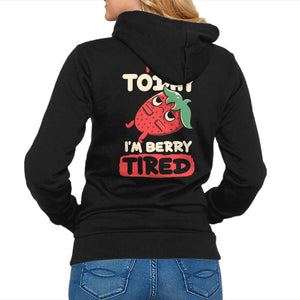 Berry Tired Funny Strawberry