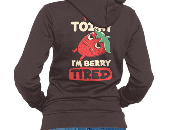 Berry Tired Funny Strawberry