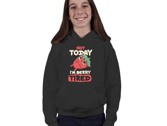 Berry Tired Funny Strawberry