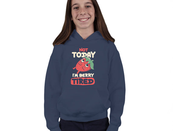 Berry Tired Funny Strawberry