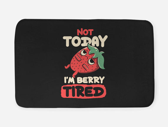 Berry Tired Funny Strawberry