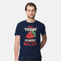 Berry Tired Funny Strawberry-Mens-Premium-Tee-tobefonseca