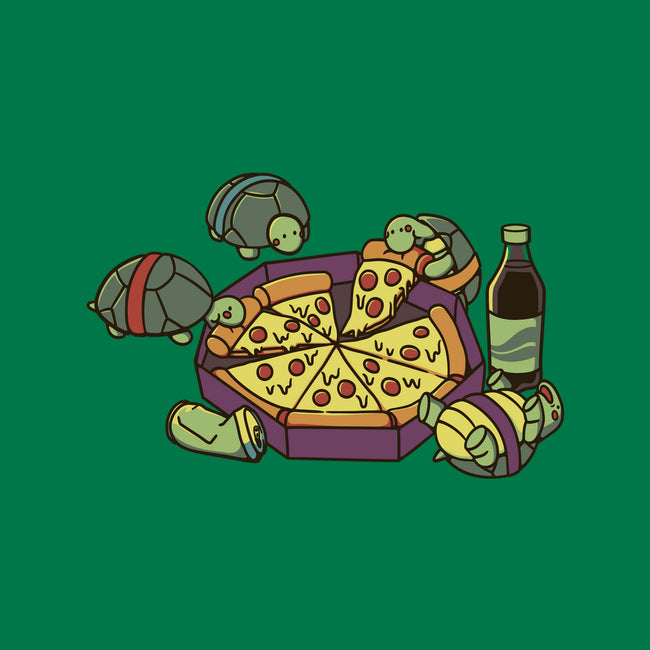 Teenage Turtle Pizza Lover-Mens-Heavyweight-Tee-tobefonseca