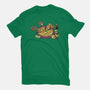 Teenage Turtle Pizza Lover-Mens-Basic-Tee-tobefonseca