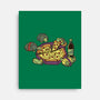 Teenage Turtle Pizza Lover-None-Stretched-Canvas-tobefonseca