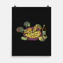 Teenage Turtle Pizza Lover-None-Matte-Poster-tobefonseca