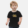 Teenage Turtle Pizza Lover-Baby-Basic-Tee-tobefonseca