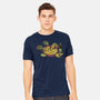 Teenage Turtle Pizza Lover-Mens-Heavyweight-Tee-tobefonseca