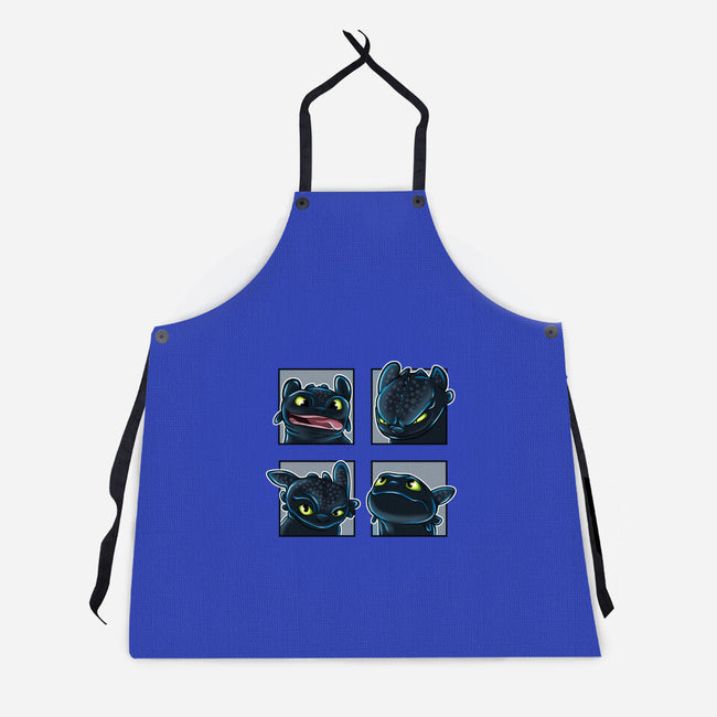 Dragon Emotions-Unisex-Kitchen-Apron-nickzzarto