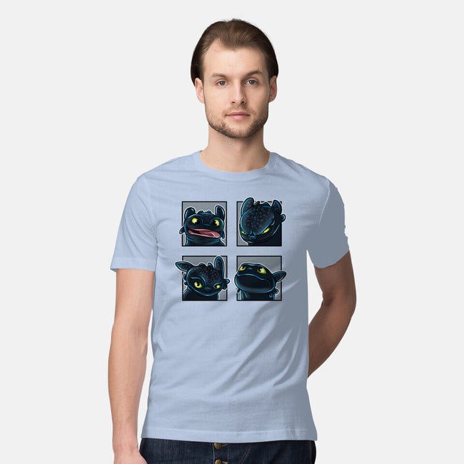 Dragon Emotions-Mens-Premium-Tee-nickzzarto