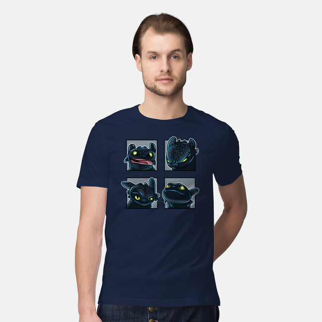 Dragon Emotions-Mens-Premium-Tee-nickzzarto