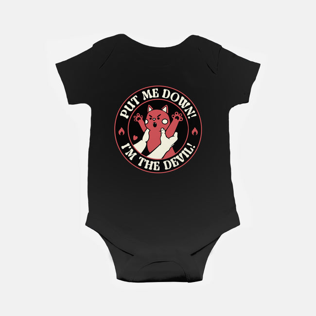 Put Me Down-Baby-Basic-Onesie-tobefonseca