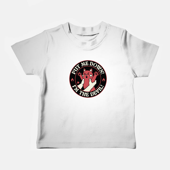 Put Me Down-Baby-Basic-Tee-tobefonseca