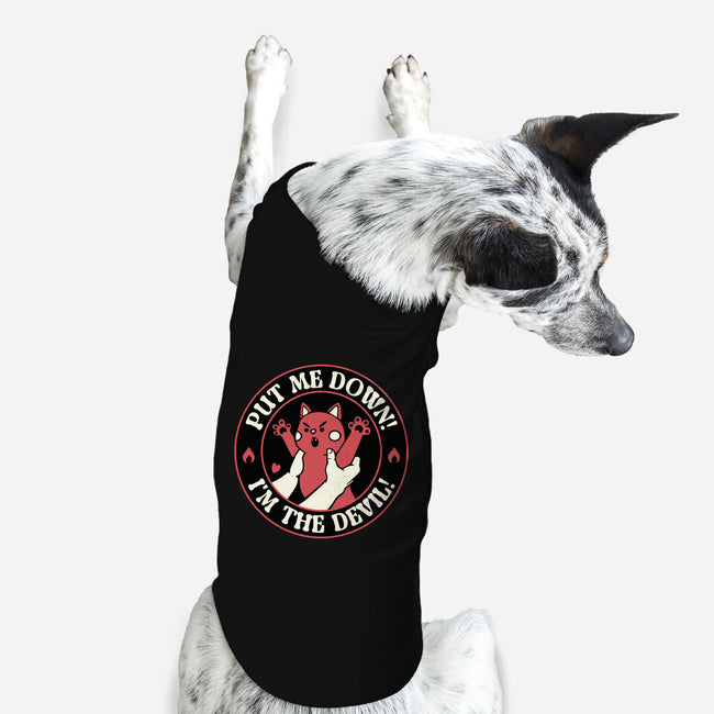 Put Me Down-Dog-Basic-Pet Tank-tobefonseca