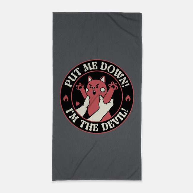 Put Me Down-None-Beach-Towel-tobefonseca