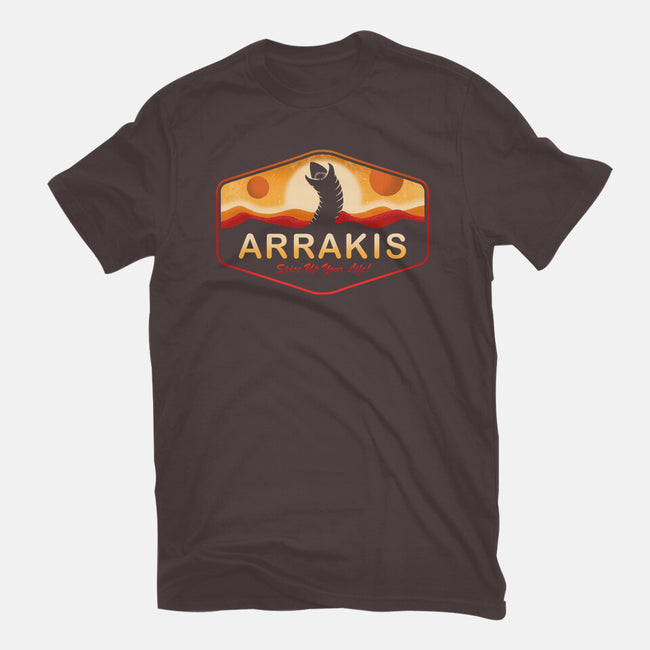 Visit Arrakis-Womens-Basic-Tee-Paul Simic