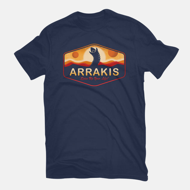 Visit Arrakis-Unisex-Basic-Tee-Paul Simic