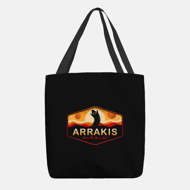 Visit Arrakis-None-Basic Tote-Bag-Paul Simic