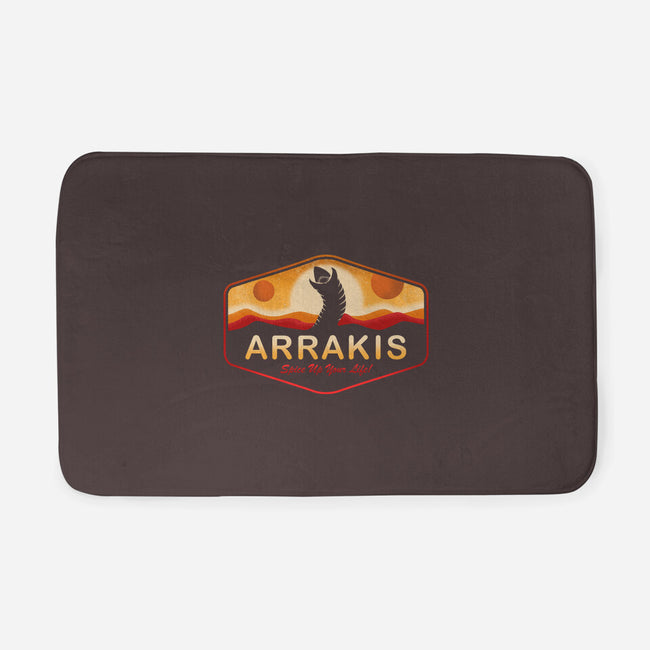 Visit Arrakis-None-Memory Foam-Bath Mat-Paul Simic