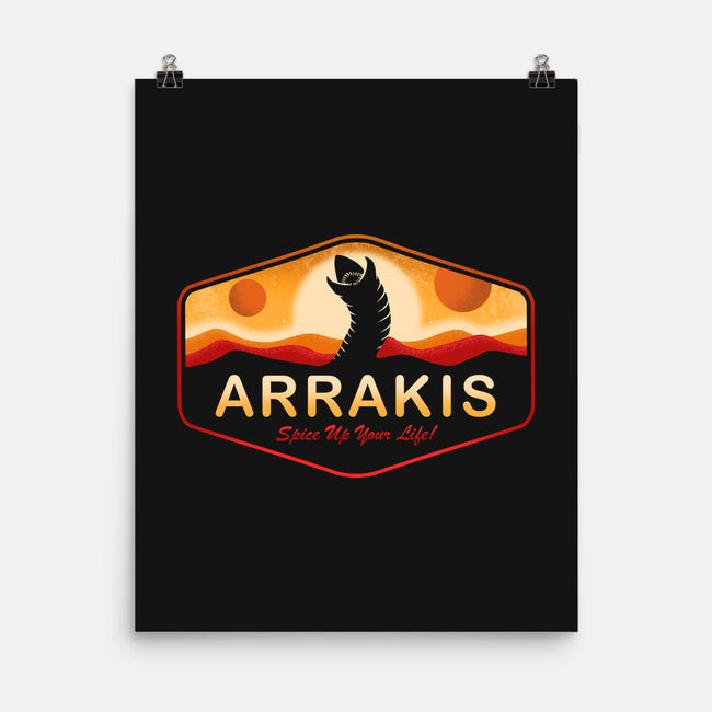 Visit Arrakis-None-Matte-Poster-Paul Simic