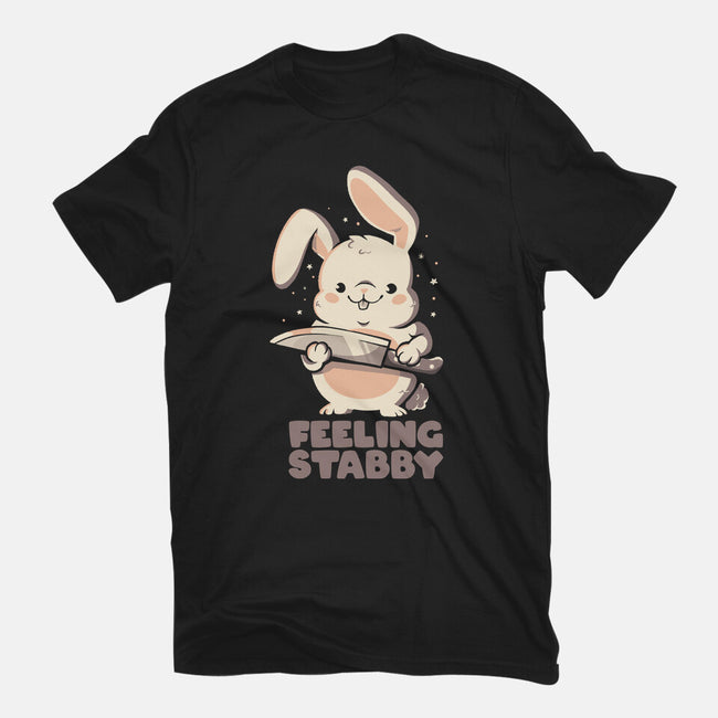 Feeling Stabby-Womens-Basic-Tee-eduely