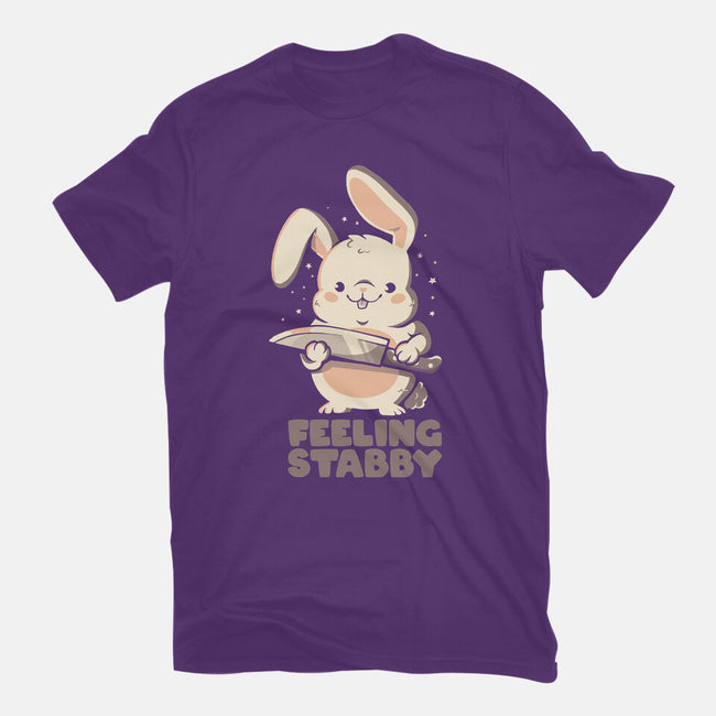 Feeling Stabby-Womens-Fitted-Tee-eduely