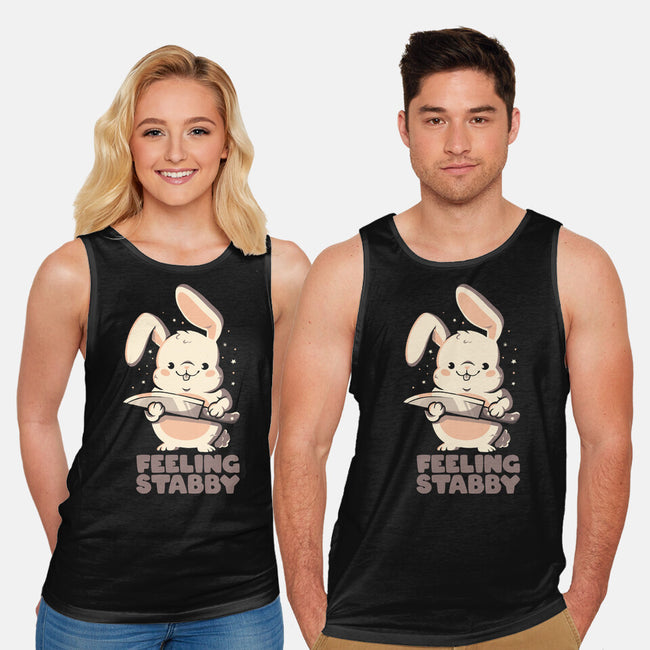 Feeling Stabby-Unisex-Basic-Tank-eduely