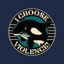 Orca I Choose Violence Seal-Mens-Heavyweight-Tee-tobefonseca