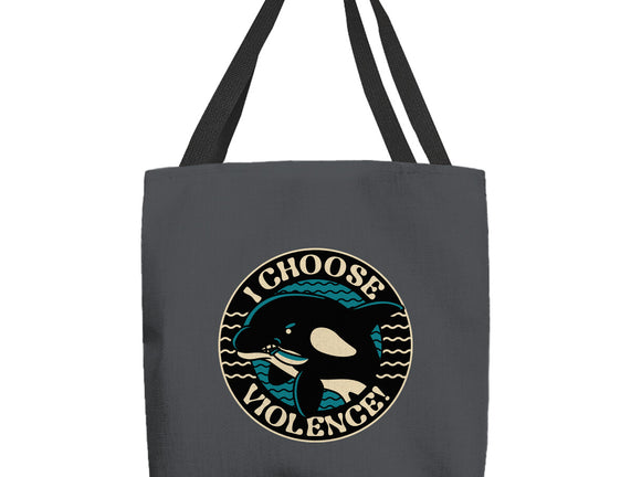 Orca I Choose Violence Seal