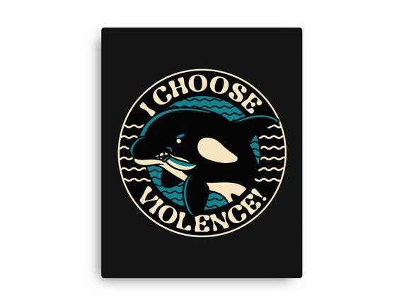 Orca I Choose Violence Seal