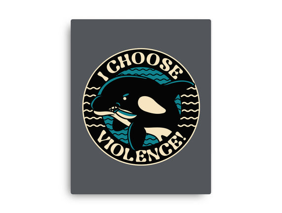 Orca I Choose Violence Seal