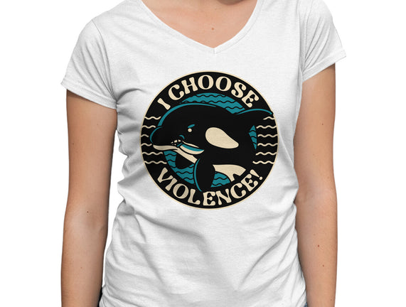 Orca I Choose Violence Seal